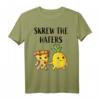 Pizza Hawaii Ananas Pizza essen Love is Love T-Shirt – Lustiges Geschenk für Pizza & Ananas Fans
