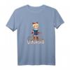 Kinder Wikinger Krieger Jungen - Nachwuchs Wikinger T-Shirt mit Comic Motiv für kleine Kämpfer