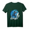 Kinder Ninja Geburtstag T-Shirt für den 6. Geburtstag – Blauer Ninja Junge Geschenk für Kampfkunst- und Ninja-Fans