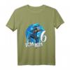 Kinder Ninja Geburtstag T-Shirt für den 6. Geburtstag – Blauer Ninja Junge Geschenk für Kampfkunst- und Ninja-Fans