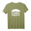 In omnia paratus T-Shirt - Motivationsshirt mit Regenschirm für Entscheider und Abenteurer, perfekt für Mutige und Selbstbewusste