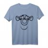 HapDuck Winnie the Pooh Tigger Face T-Shirt – Offizielles Merchandise für Fans, Lustiges Geburtstags Shirt für Männer, Frauen & Kinder