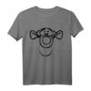 HapDuck Winnie the Pooh Tigger Face T-Shirt – Offizielles Merchandise für Fans, Lustiges Geburtstags Shirt für Männer, Frauen & Kinder