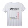 Mein 21. Geburtstag Gästebuch T-Shirt – Lustige Partyidee mit Spruch für den besonderen Tag