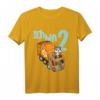Kinder Zweiter Geburtstag T-Shirt mit Waschbär und Müllauto - Perfektes Geschenk für den zweiten Geburtstag von Jungen und Mädchen