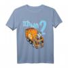 Kinder Zweiter Geburtstag T-Shirt mit Waschbär und Müllauto - Perfektes Geschenk für den zweiten Geburtstag von Jungen und Mädchen
