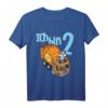 Kinder Zweiter Geburtstag T-Shirt mit Waschbär und Müllauto - Perfektes Geschenk für den zweiten Geburtstag von Jungen und Mädchen