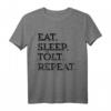 Islandpferde Eat Sleep Tölt Repeat T-Shirt – Trendiges Geschenk für Reiter, Ponyliebhaber & Pferdefans zum Geburtstag, Weihnachten & mehr
