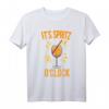 It's Spritz O'Clock Aperol Spritz Hype T-Shirt – Lustiges Sommer Party Shirt für Frauen, JGA & Geschenkideen für Aperol-Liebhaberinnen