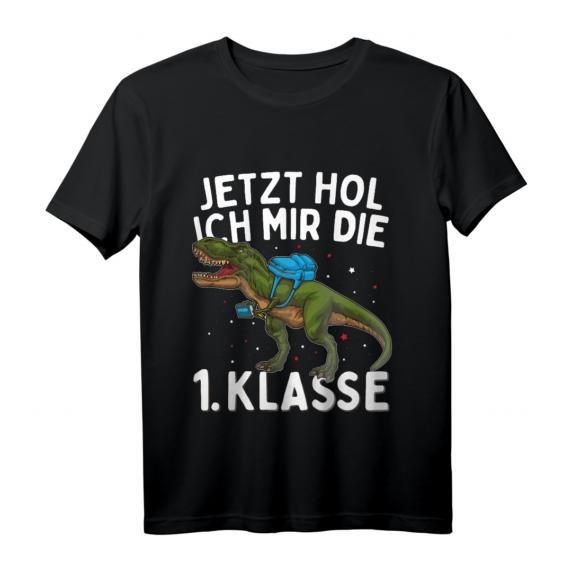 Kinder Einschulung Dinosaurier T-Shirt 2023 - Lustiges Geschenk für den ersten Schultag, Jungen & Mädchen, Erste Klasse, Grundschule Kinder Einschulung Dinosaurier T-Shirt 2023 - Lustiges Geschenk für den ersten Schultag, Jungen & Mädchen, Erste Klasse, Grundschule