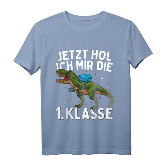 Kinder Einschulung Dinosaurier T-Shirt 2023 - Lustiges Geschenk für den ersten Schultag, Jungen & Mädchen, Erste Klasse, Grundschule Kinder Einschulung Dinosaurier T-Shirt 2023 - Lustiges Geschenk für den ersten Schultag, Jungen & Mädchen, Erste Klasse, Grundschule