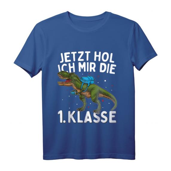 Kinder Einschulung Dinosaurier T-Shirt 2023 - Lustiges Geschenk für den ersten Schultag, Jungen & Mädchen, Erste Klasse, Grundschule Kinder Einschulung Dinosaurier T-Shirt 2023 - Lustiges Geschenk für den ersten Schultag, Jungen & Mädchen, Erste Klasse, Grundschule