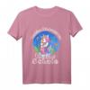 Kinder Schultüte Meerjungfrau rosa Schulkind 2023 - Mädchen Schulbeginn T-Shirt & Einschulung Outfit für Erstklässlerinnen