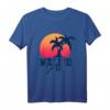 Malibu Kalifornien T-Shirt – Sommerliches Strand- und Urlaubsshirt für California Fans