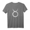 Sternzeichen Stier (Vintage Weiß) T-Shirt – Geschenkidee für April- und Mai-Geborene, Astrologie Fans & Tierkreiszeichen-Liebhaber