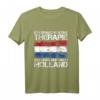 Ich Brauche Keine Therapie Ich Muss Nur Nach Holland T-Shirt – Lustiges Holland Urlaubsgeschenk für Fans & Urlauber