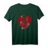 Gebrochenes Herz und Sicherheitsnadeln T-Shirt – Perfektes Geschenk für Liebeskummer, Valentinstag, Geburtstag & Weihnachten für Herzliebhaber