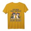 Ich Mag Halt Einfach Katzen - Lustiges Katzenliebhaber T-Shirt für Katzenfans, Katzenbesitzer & Tierfreunde als Geschenk