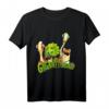 Gigantosaurus-Logo mit 4 Kinder-Dinos T-Shirt - Klassisch geschnitten, doppelt genähter Saum für kleine Dino-Fans