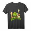 Gigantosaurus-Logo mit 4 Kinder-Dinos T-Shirt - Klassisch geschnitten, doppelt genähter Saum für kleine Dino-Fans