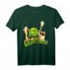 Gigantosaurus-Logo mit 4 Kinder-Dinos T-Shirt - Klassisch geschnitten, doppelt genähter Saum für kleine Dino-Fans