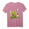 Gigantosaurus-Logo mit 4 Kinder-Dinos T-Shirt - Klassisch geschnitten, doppelt genähter Saum für kleine Dino-Fans