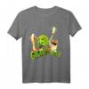 Gigantosaurus-Logo mit 4 Kinder-Dinos T-Shirt - Klassisch geschnitten, doppelt genähter Saum für kleine Dino-Fans
