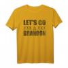 Let's Go Brand Fun Tees T-Shirt - Lustiges, klassisch geschnittenes Shirt mit doppeltem Saum