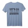 Let's Go Brand Fun Tees T-Shirt - Lustiges, klassisch geschnittenes Shirt mit doppeltem Saum