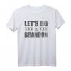 Let's Go Brand Fun Tees T-Shirt - Lustiges, klassisch geschnittenes Shirt mit doppeltem Saum