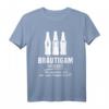 Lustiges Bräutigam JGA Männer T-Shirt - Ich heirate, die anderen sind nur zum Saufen hier! Perfektes Outfit für Junggesellenabschied, Polterabend & Hochzeitsfeier