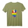 LGBT Pride Flagge Fuchs Regenbogen T-Shirt - Unterstützung der LGBTQ Bewegung bei Events & Festivals