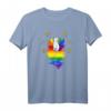 LGBT Pride Flagge Fuchs Regenbogen T-Shirt - Unterstützung der LGBTQ Bewegung bei Events & Festivals