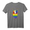 LGBT Pride Flagge Fuchs Regenbogen T-Shirt - Unterstützung der LGBTQ Bewegung bei Events & Festivals