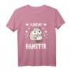 Ich liebe meinen Hamster Geschenk T-Shirt - Perfekt für Hamsterliebhaber, Geburtstags- und Weihnachtsgeschenke