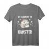 Ich liebe meinen Hamster Geschenk T-Shirt - Perfekt für Hamsterliebhaber, Geburtstags- und Weihnachtsgeschenke