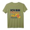 Kinder Geburtstagskind 2. Geburtstag Bagger Baufahrzeug Baustelle T-Shirt – Perfektes Geschenk für kleine Bagger-Fans & Baustellen-Partyoutfit