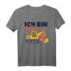 Kinder Geburtstagskind 2. Geburtstag Bagger Baufahrzeug Baustelle T-Shirt – Perfektes Geschenk für kleine Bagger-Fans & Baustellen-Partyoutfit