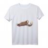 Lustiges Volleyball Faultier T-Shirt – Beachvolleyball Geschenk für Damen, Herren, Trainer und Teamkollegen