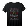 Lustiges Weihnachts-T-Shirt: Ich bin hier, um Ihre Cookies zu löschen – Perfektes Geschenk für Programmierer & IT-Profis