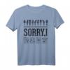 Sorry I-DGAF Hidden Message Music Note Guitar Chords T-Shirt – Lustiges Retro Vintage Musikshirt für Musiker, Sänger & Musikliebhaber