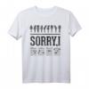 Sorry I-DGAF Hidden Message Music Note Guitar Chords T-Shirt – Lustiges Retro Vintage Musikshirt für Musiker, Sänger & Musikliebhaber