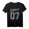 2007 Geburtstag 16 Jahre Original 07 Vintage T-Shirt – Perfekt als Geschenk und Dekoration zum 16. Geburtstag für Männer und Frauen