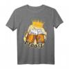 Kings Day T-Shirt Niederlande & Holland mit Biergläsern - Perfekt für Koningsdag & niederländisches Erbe feiern