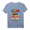Kinder T-Shirt zum 2. Geburtstag - Lustiges Faultier mit 'Bääm Ich Bin 2 Jahre' für Jungen und Mädchen