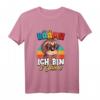 Kinder T-Shirt zum 2. Geburtstag - Lustiges Faultier mit 'Bääm Ich Bin 2 Jahre' für Jungen und Mädchen