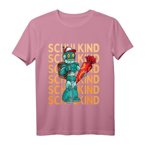 Kinder Einschulung Junge Schulkind 2023 Comic Roboter T-Shirt – Lustiges Schulanfangsgeschenk für Erstklässler mit Schultüte Kinder Einschulung Junge Schulkind 2023 Comic Roboter T-Shirt – Lustiges Schulanfangsgeschenk für Erstklässler mit Schultüte