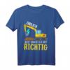 Kinder 4 Jahre Baustellenfahrzeug Geburtstagsshirt - Bagger T-Shirt mit Spruch für Jungen, perfekte Dekoration & Geschenk für den Kindergeburtstag