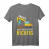 Kinder 4 Jahre Baustellenfahrzeug Geburtstagsshirt - Bagger T-Shirt mit Spruch für Jungen, perfekte Dekoration & Geschenk für den Kindergeburtstag