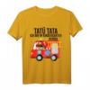 Kinder Jungen Feuerwehr T-Shirt - Ich bin im Kindergarten Hurra, Perfekt für den Start in den Kindergarten & als Geschenk für junge Feuerwehrfans